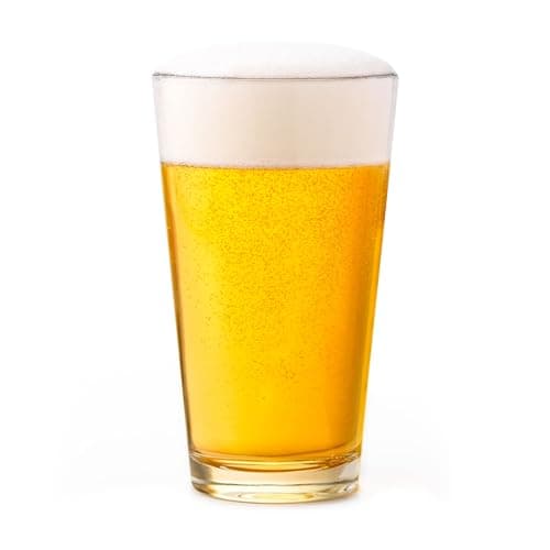 Libbey 1639HT Restaurant Basics DuraTuff 16 oz Pint Glasses Set of 12, All Purpose Heavy Duty Glasses, Glass Drinkware for Beer, Water, Soda and More